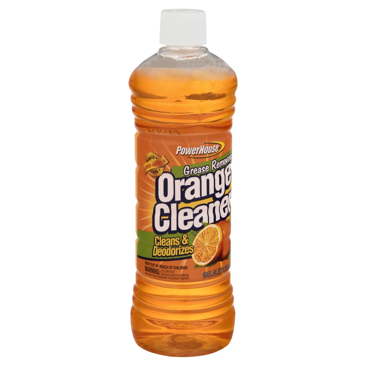 slide 6 of 10, PowerHouse Power House Orange Cleaner, 28 oz