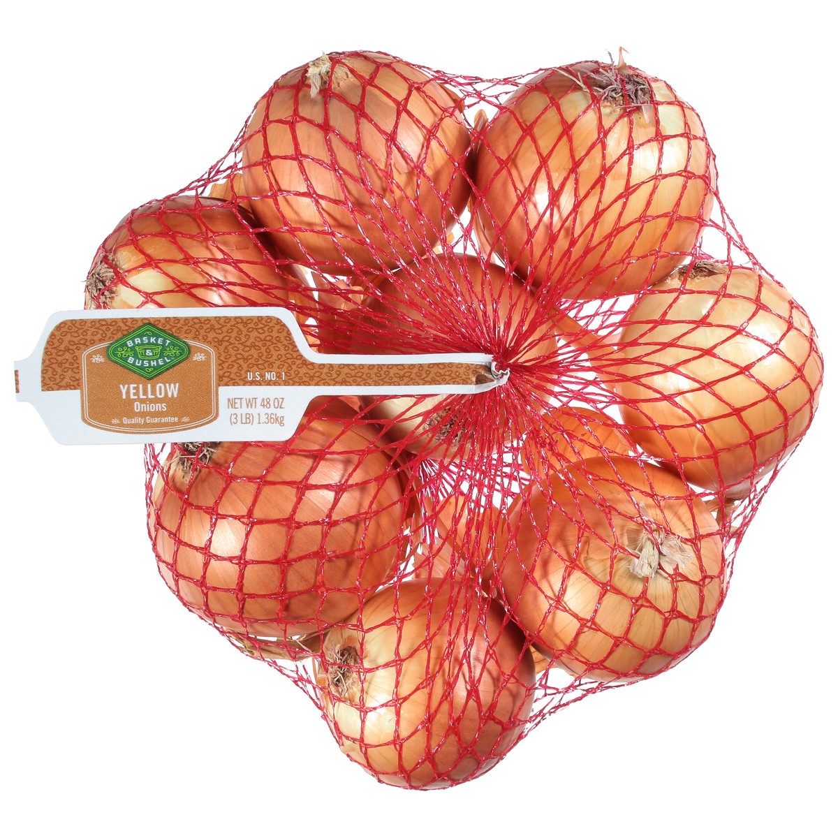 slide 3 of 4, Basket & Bushel Yellow Onions 48 oz, 48 oz
