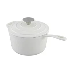 Dash Of That Cast Iron Sauce Pot - Ivory