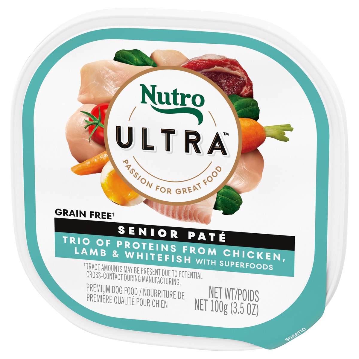 slide 7 of 15, Nutro Ultra Senior Pate Premium Dog Food 3.5 oz, 3.5 Oz