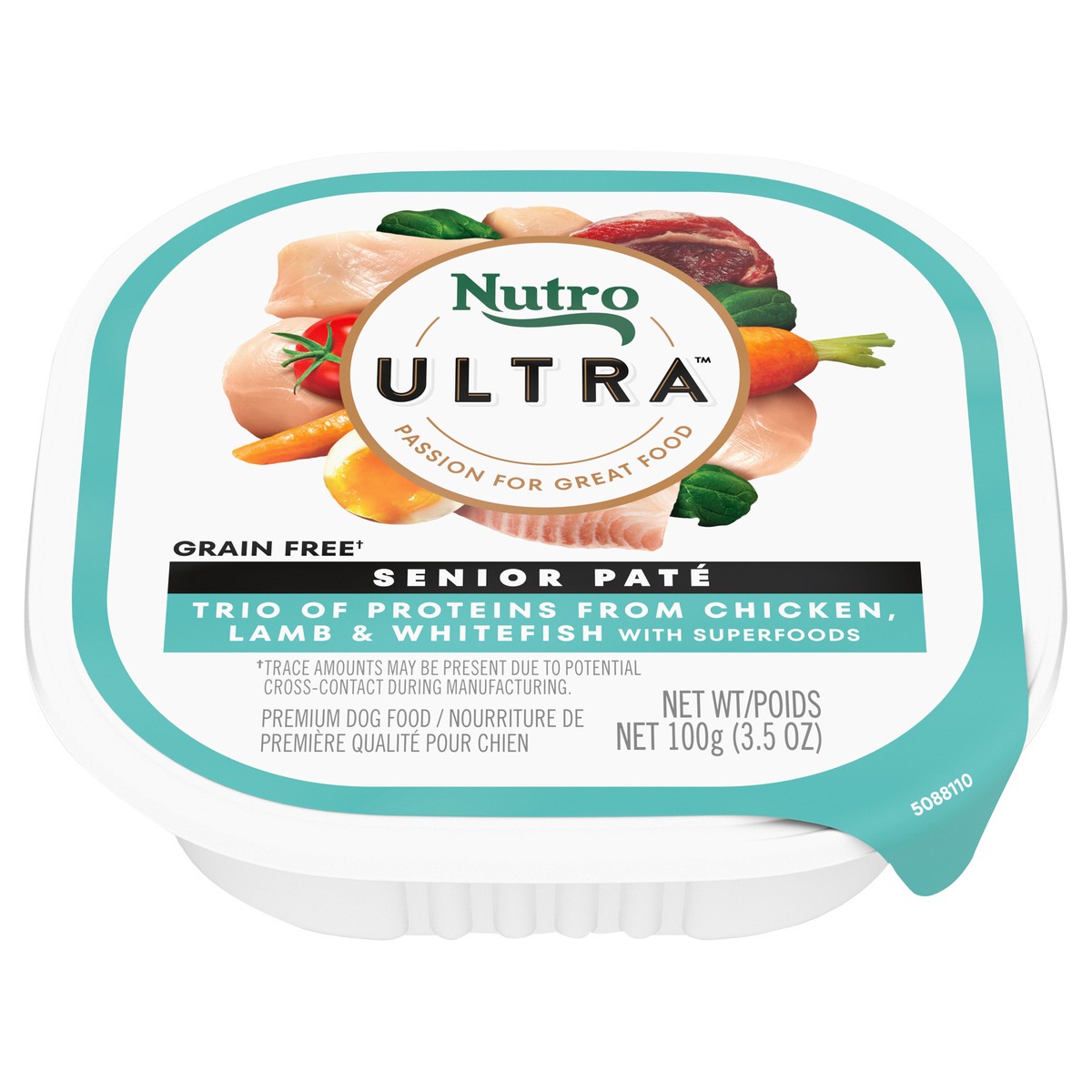 slide 1 of 15, Nutro Ultra Senior Pate Premium Dog Food 3.5 oz, 3.5 Oz