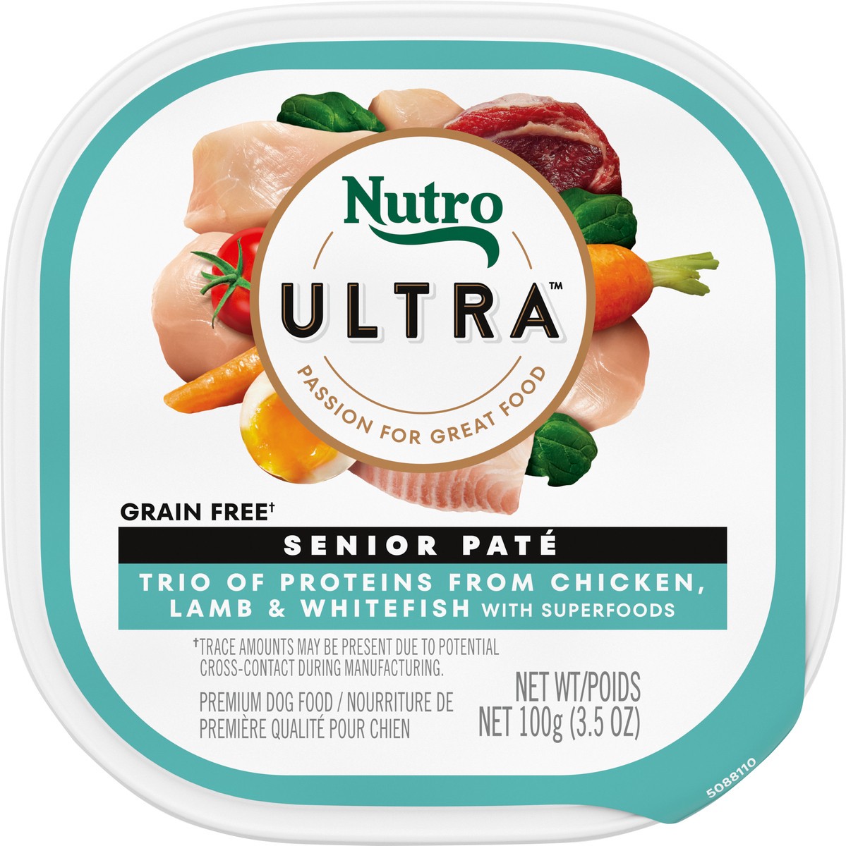 slide 6 of 15, Nutro Ultra Senior Pate Premium Dog Food 3.5 oz, 3.5 Oz