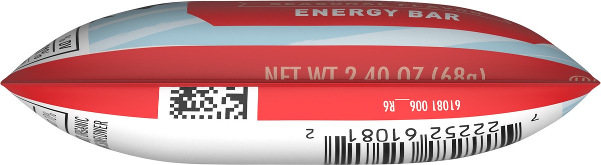 slide 11 of 11, CLIF BAR - Peppermint White Chocolate Flavor - Made with Organic Oats - 11g Protein - Non-GMO - Plant Based - Seasonal Energy Bar - 2.4 oz., 2.4 oz