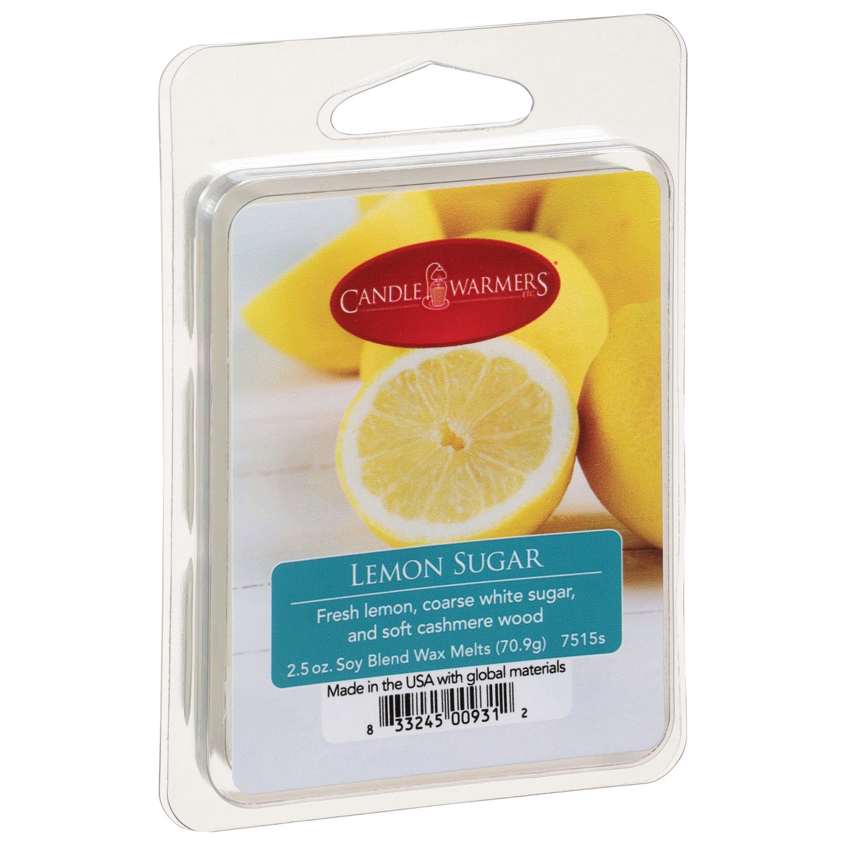 slide 5 of 9, Candle Warmers Lemon Sugar Wax Melt, 1 ct