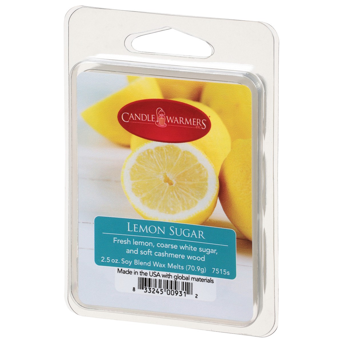 slide 2 of 9, Candle Warmers Lemon Sugar Wax Melt, 1 ct