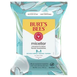 Burt's Bees Micellar with Coconut & Lotus Water Facial Towelettes