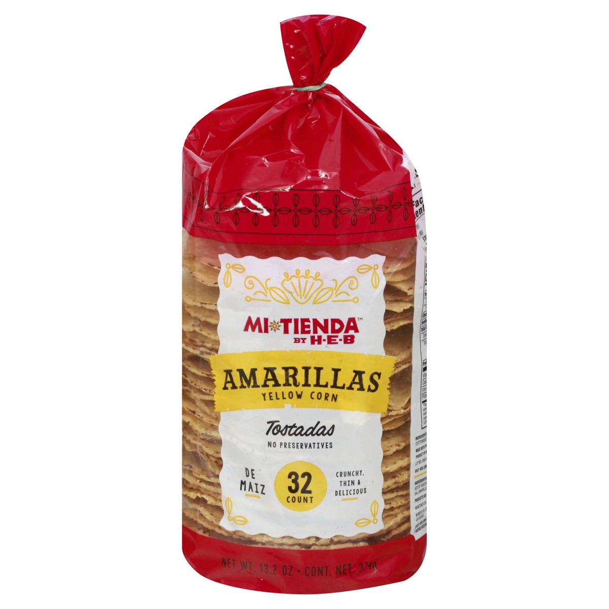 slide 1 of 1, Mi Tienda Amarillas Yellow Tostadas, 32 ct