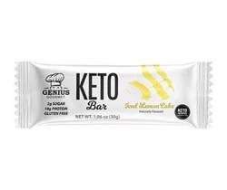 Genius Gourmet Iced Lemon Cake Keto Bar, 1.06 oz
