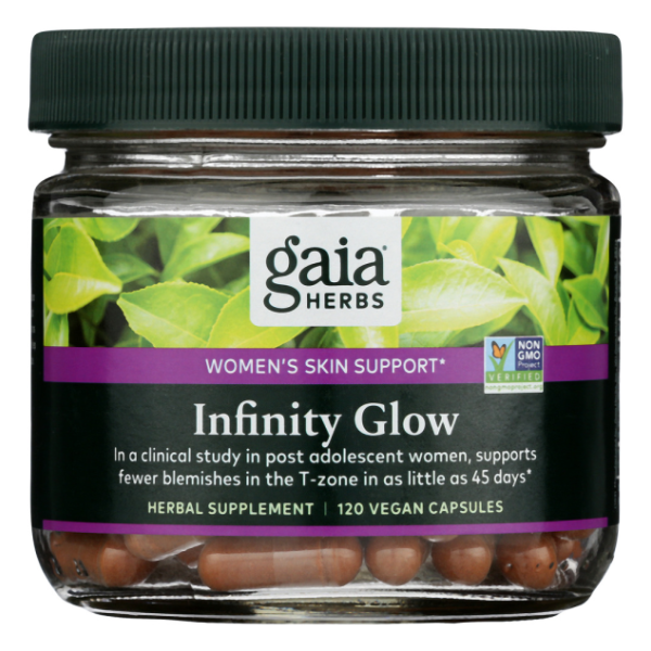 slide 1 of 1, Gaia Herbs Infintiy Glow, 120 ct