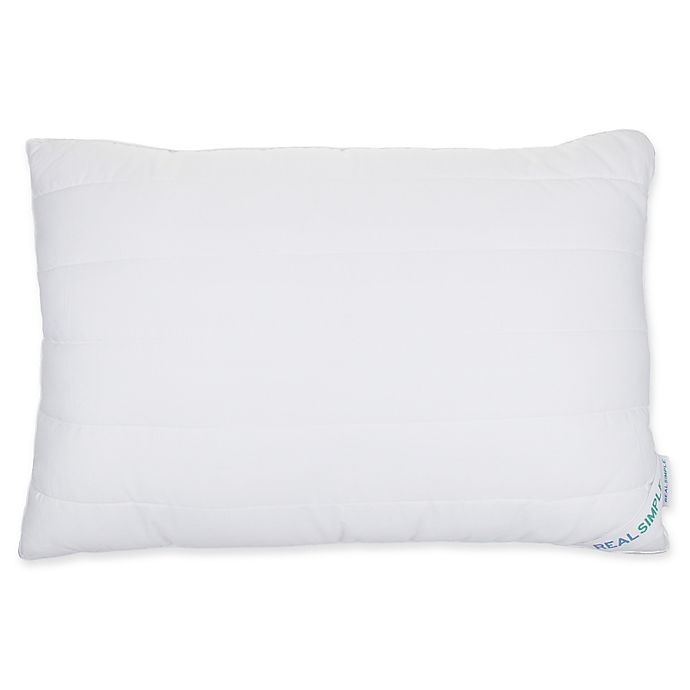 slide 1 of 1, Real Simple Fresh & Clean Standard/Queen Pillow - White, 1 ct