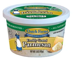 Dutch Farms Grated Parmesan Cups
