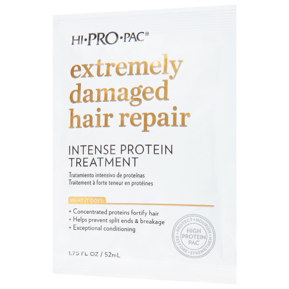 slide 3 of 9, Hi-Pro-Pac Extremely Damaged Hair Repair Intense Protein Treatment 1.75 fl oz, 1.75 oz