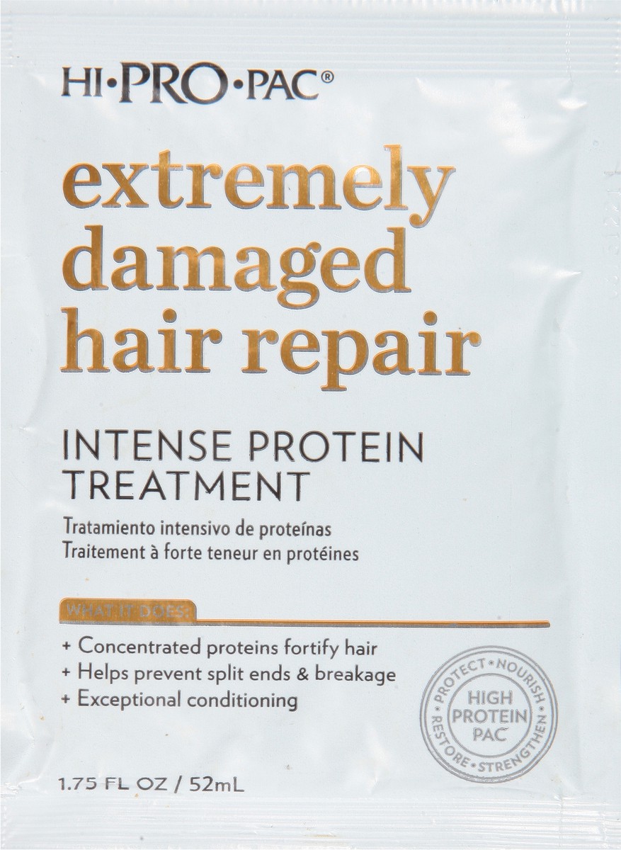 slide 6 of 9, Hi-Pro-Pac Extremely Damaged Hair Repair Intense Protein Treatment 1.75 fl oz, 1.75 oz