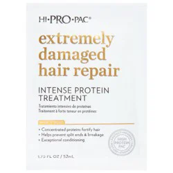 Hi-Pro-Pac Extremely Damaged Hair Repair Intense Protein Treatment 1.75 fl oz