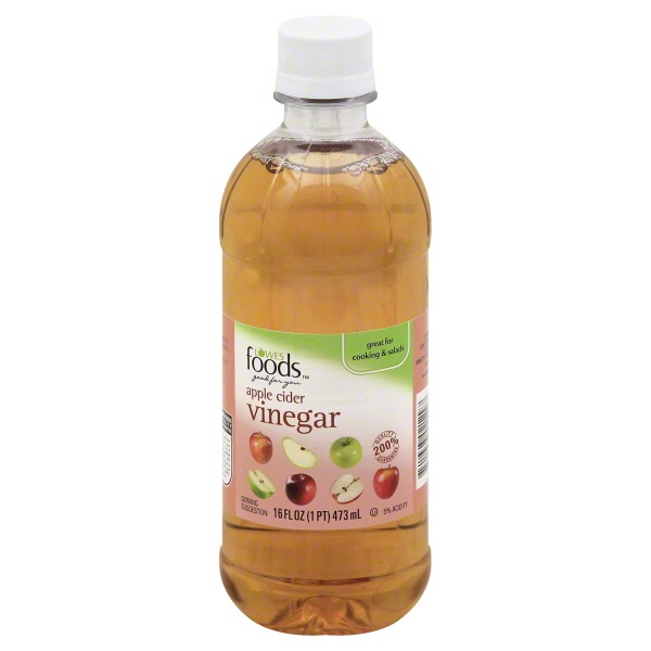 slide 1 of 1, Lowes Foods Apple Cider Vinegar, 16 oz