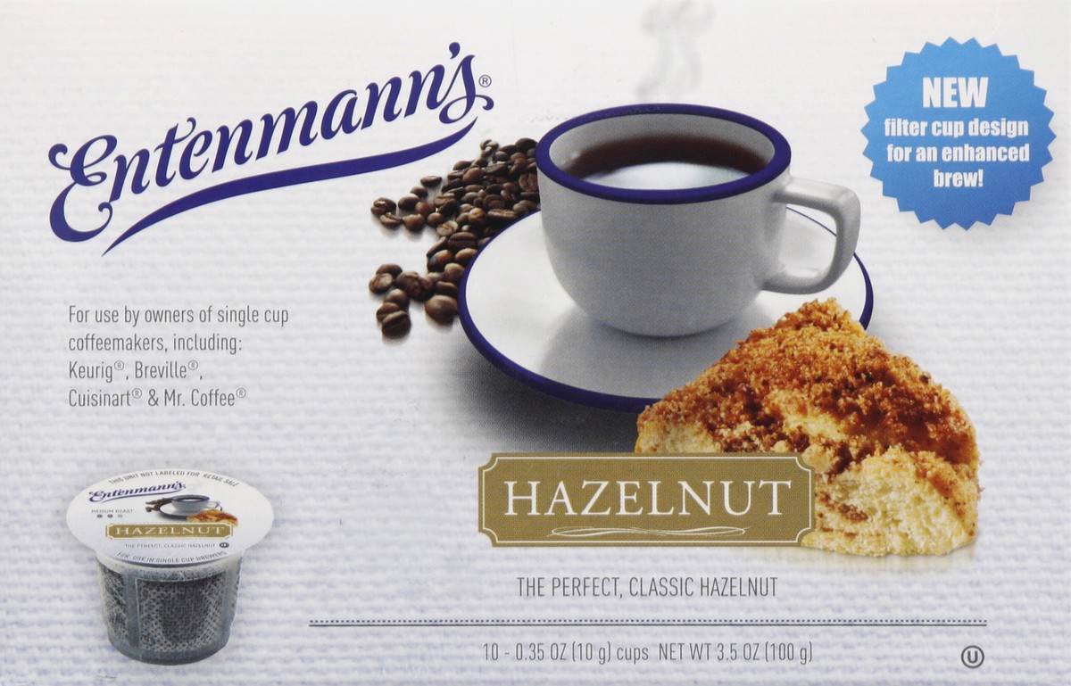 slide 5 of 5, Entenmann's K-Cup Hazelnut - 10 ct, 