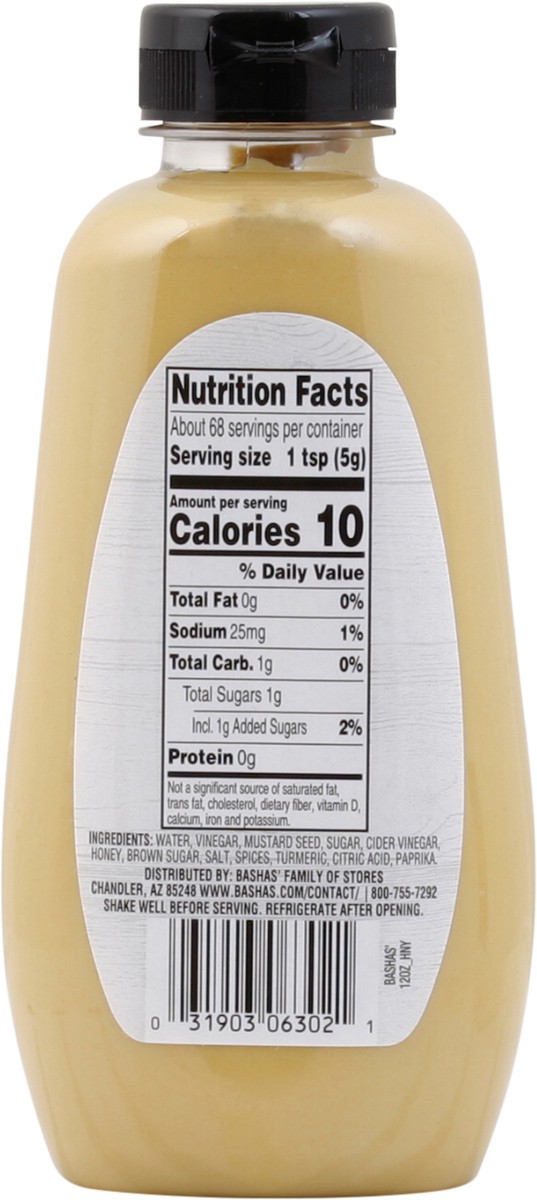 slide 13 of 14, Bashas Honey Mustard, 12 oz