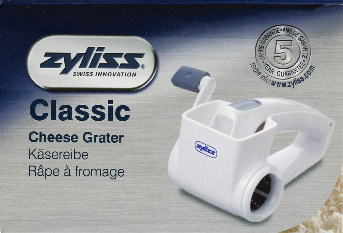 slide 2 of 4, Zyliss Grater, Cheese, Classic, 1 ct