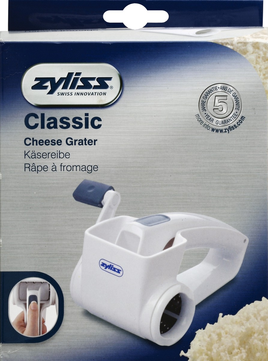 slide 4 of 4, Zyliss Grater, Cheese, Classic, 1 ct
