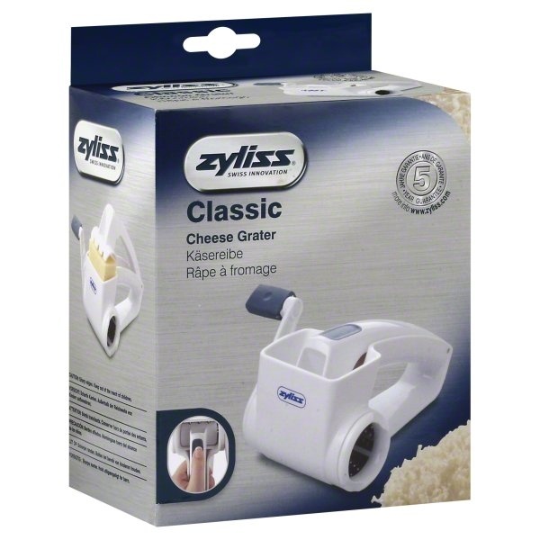 slide 1 of 4, Zyliss Grater, Cheese, Classic, 1 ct