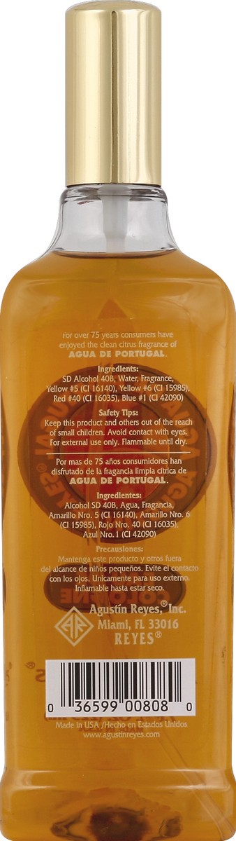 slide 2 of 3, Agustin Reyes Eau de Cologne 7.6 oz, 8 oz
