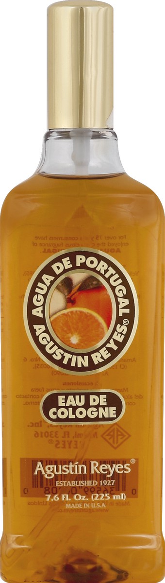 slide 1 of 3, Agustin Reyes Eau de Cologne 7.6 oz, 8 oz