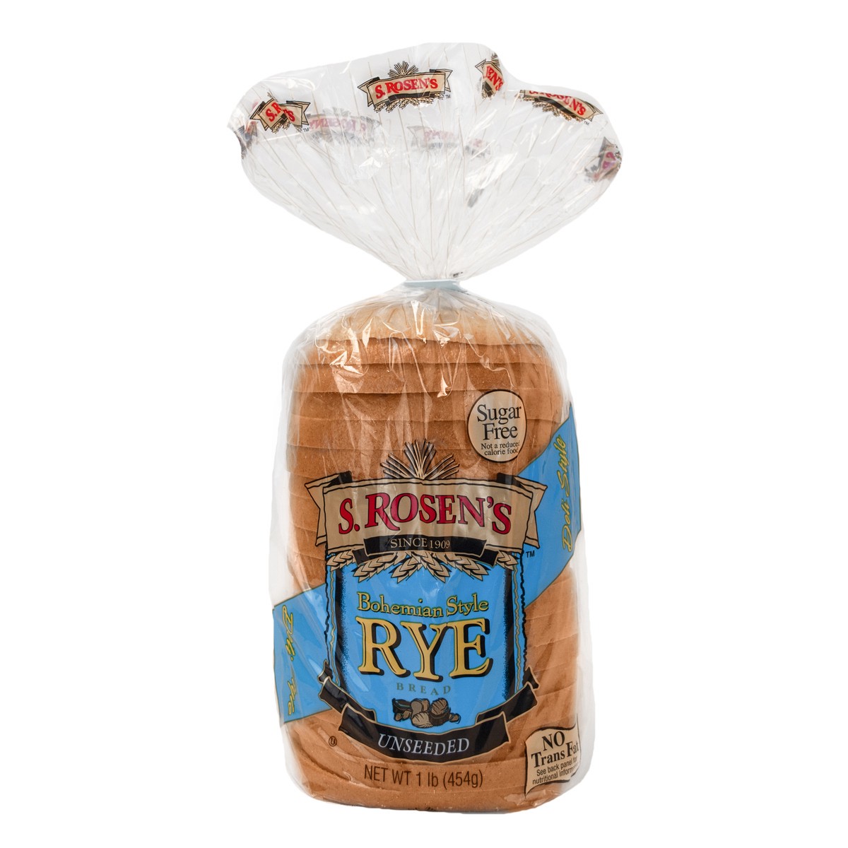 slide 6 of 8, S. Rosen's Bread, Bohemian Style, Rye, Unseeded, Deli Style, 16 oz