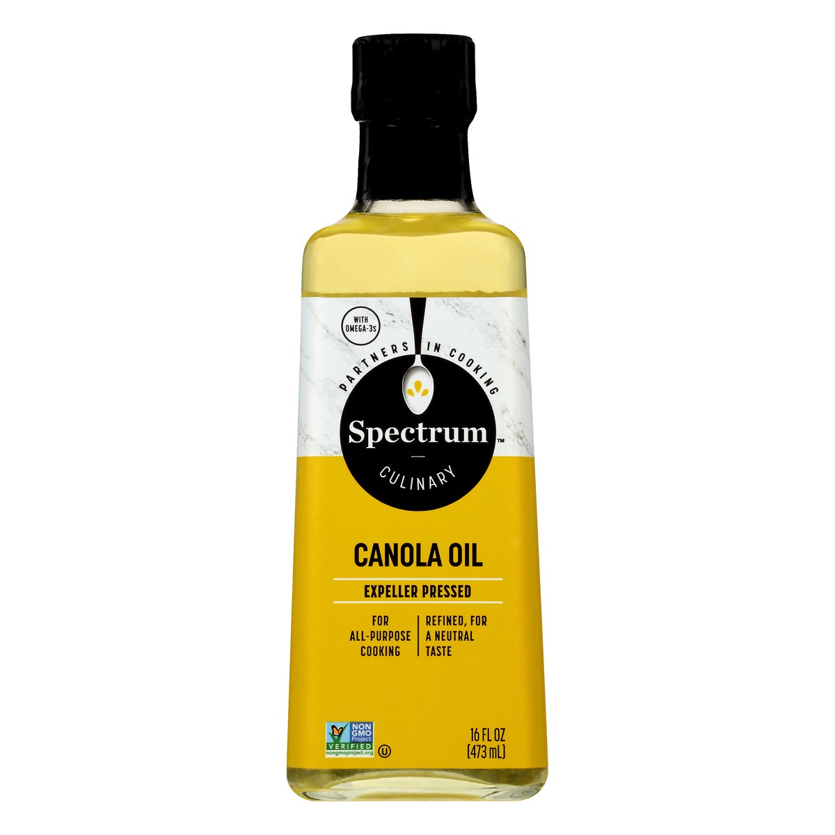 slide 11 of 11, Spectrum Culinary Canola Oil 16 fl. oz. Bottle, 16 fl oz