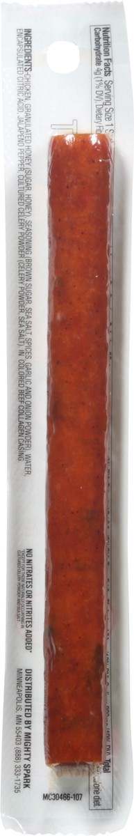 slide 12 of 12, Mighty Spark Honey &Jalapeno Chicken Snack Stick, 1 oz