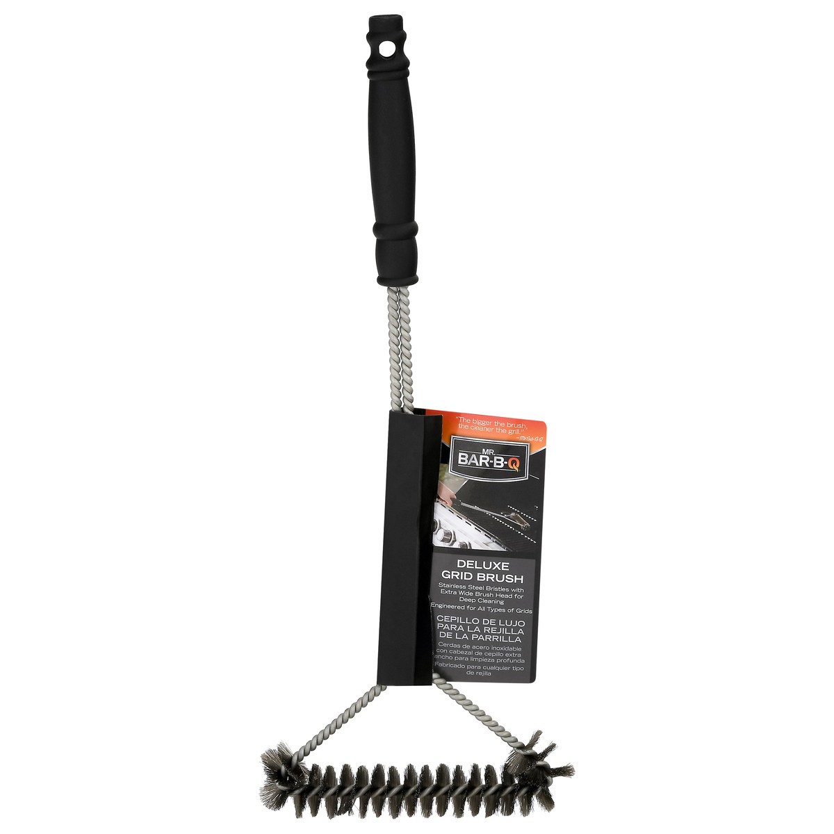 slide 9 of 9, Mr.bar-b-q Grill Brush Triangl Bbq, 1 ct
