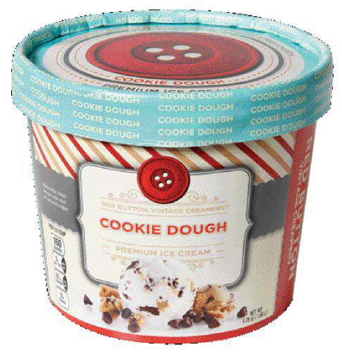 slide 1 of 1, Red Button Creamery Cookie Dough, 56 oz