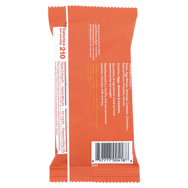slide 13 of 13, RXBAR Protein Bars, Pumpkin Spice, 1.83 oz, 1.8 oz