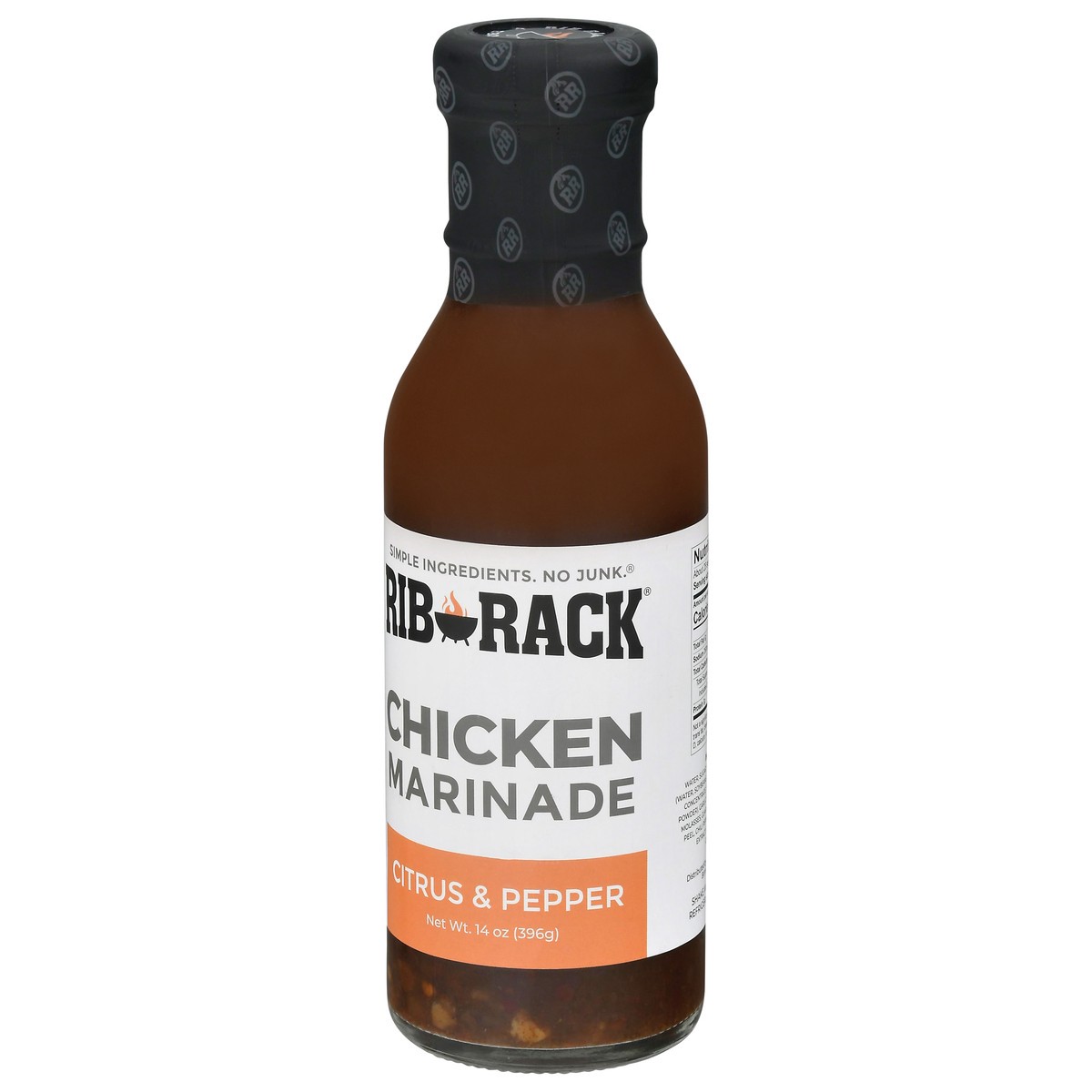 slide 2 of 9, Rib Rack Chicken Citrus & Pepper Marinade 14 oz, 14 oz