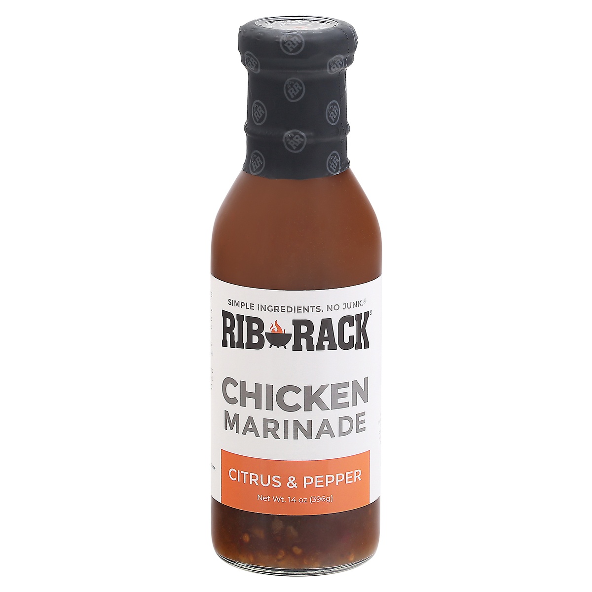 slide 1 of 1, Rib Rack/Sauce Marinade Chicken, 14 oz