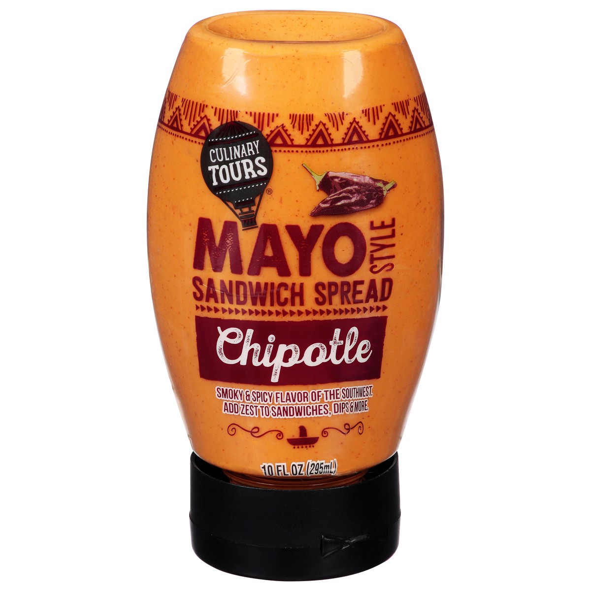 slide 1 of 1, Culinary Tours Chipotle Mayo Style Sandwich Spread, 10 fl oz