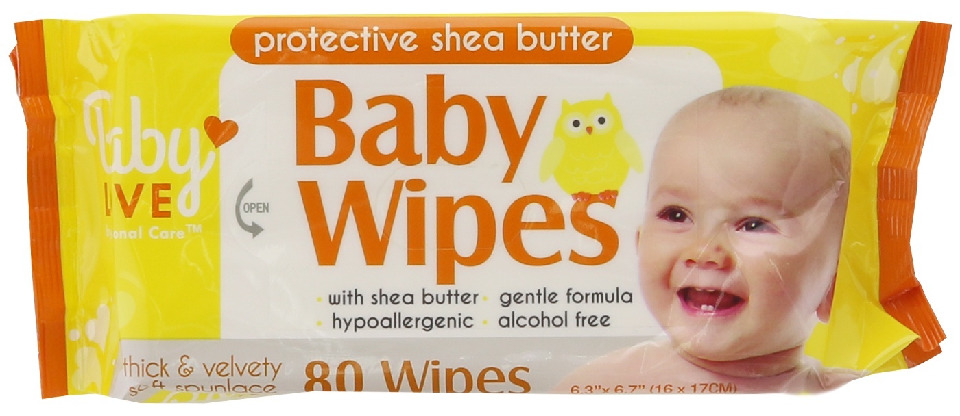 slide 1 of 1, Parent's Choice Baby Wipes With Shea Butter, 80 ct
