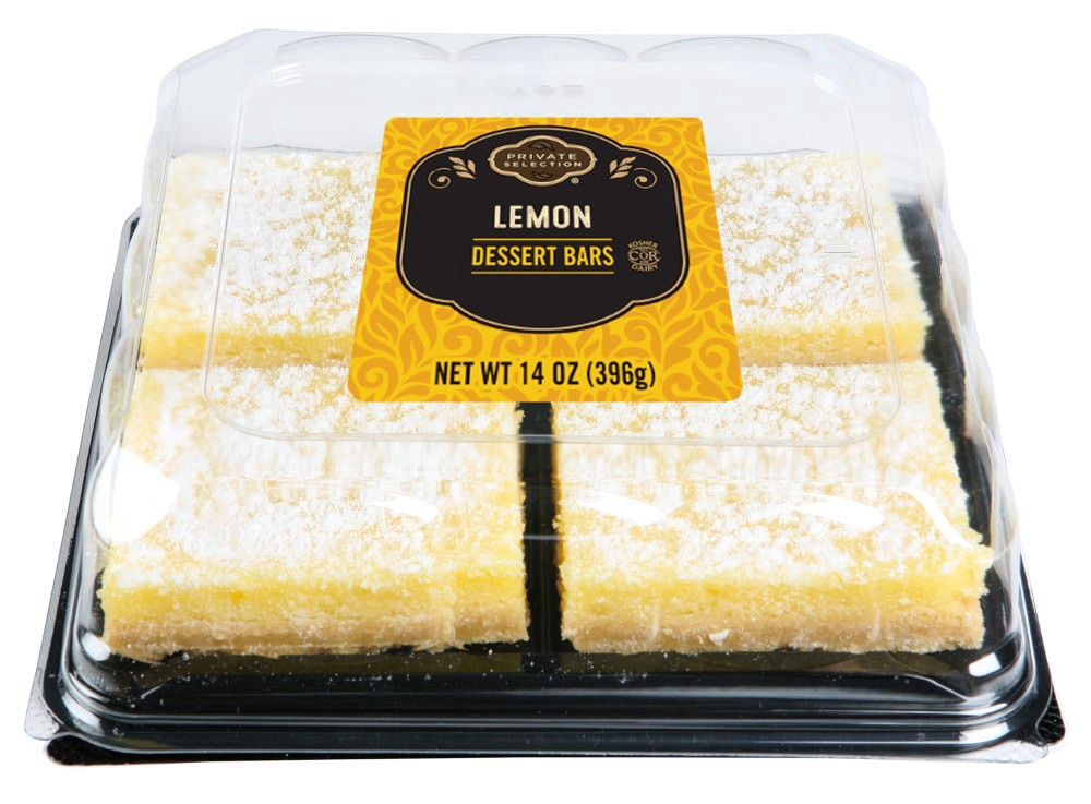 slide 2 of 2, Private Selection Lemon Bars, 4 ct; 3.5 oz