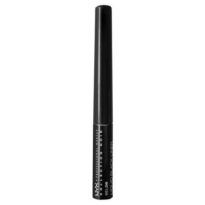 slide 1 of 1, NYX Professional Makeup Liquid Black Collection Noir Eyeliner, 0.12 oz