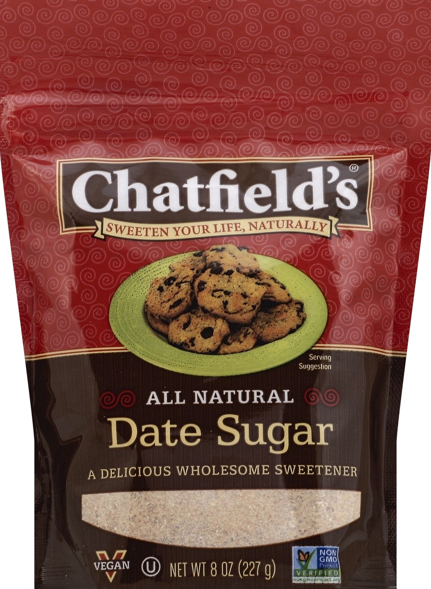 slide 2 of 2, Chatfield's Date Sugar, 8 oz