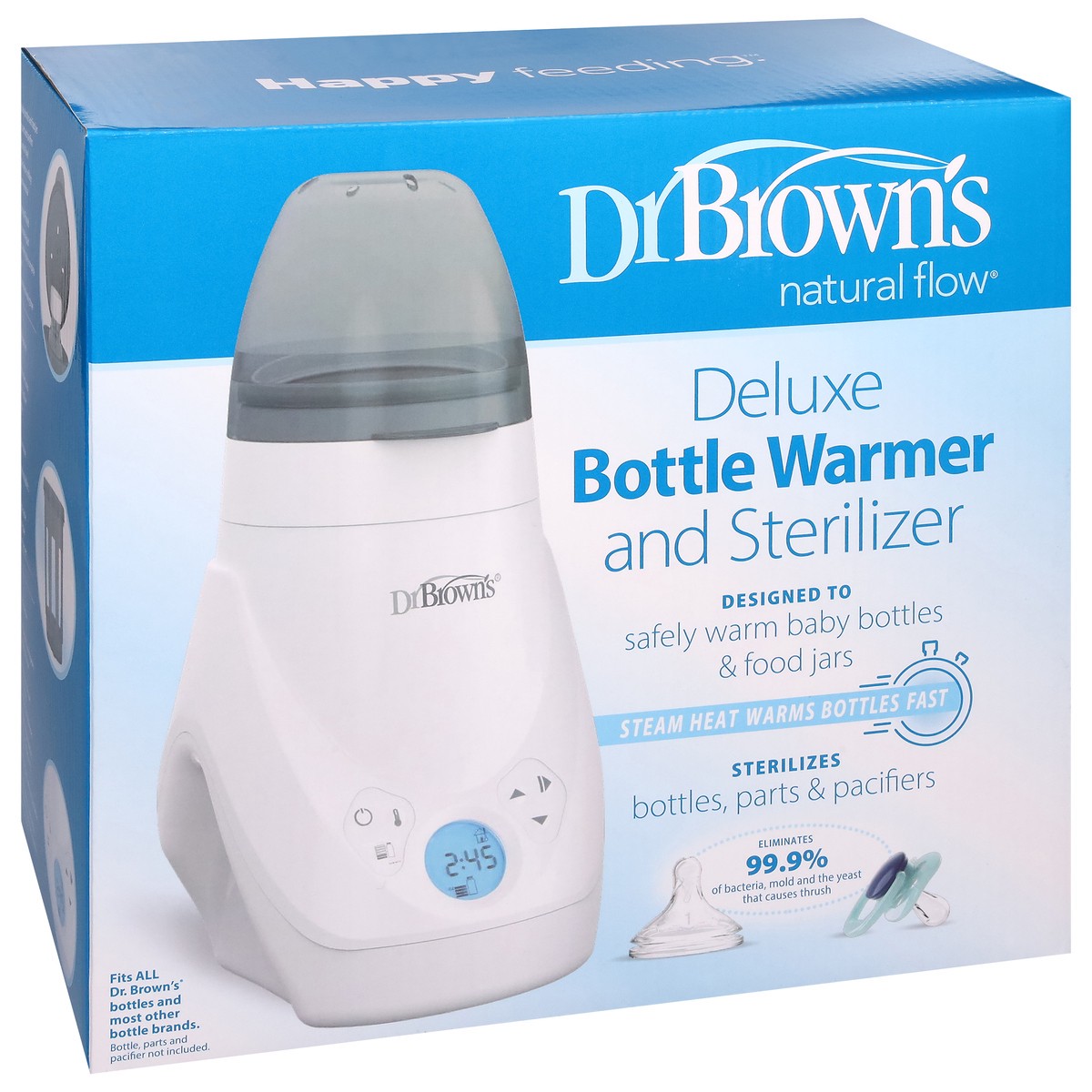 slide 11 of 11, Dr. Brown's Dr. Brown''s™ Deluxe Bottle Warmer and Sterilizer, 1 ct