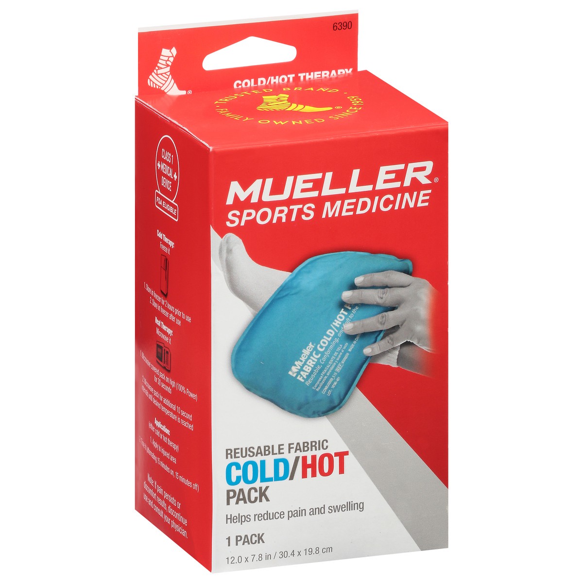 slide 3 of 12, Mueller Reusable Fabric Cold/Hot Pack 1 ea, 1 ct