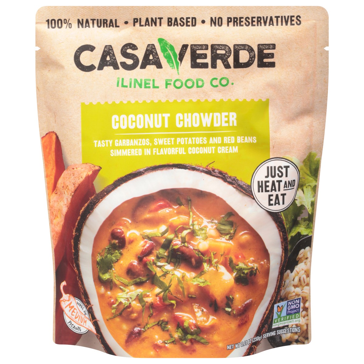 slide 11 of 14, Casa Verde Ilinel Food Co. Casa Verde Coconut Chowder - 8.81 Oz, 