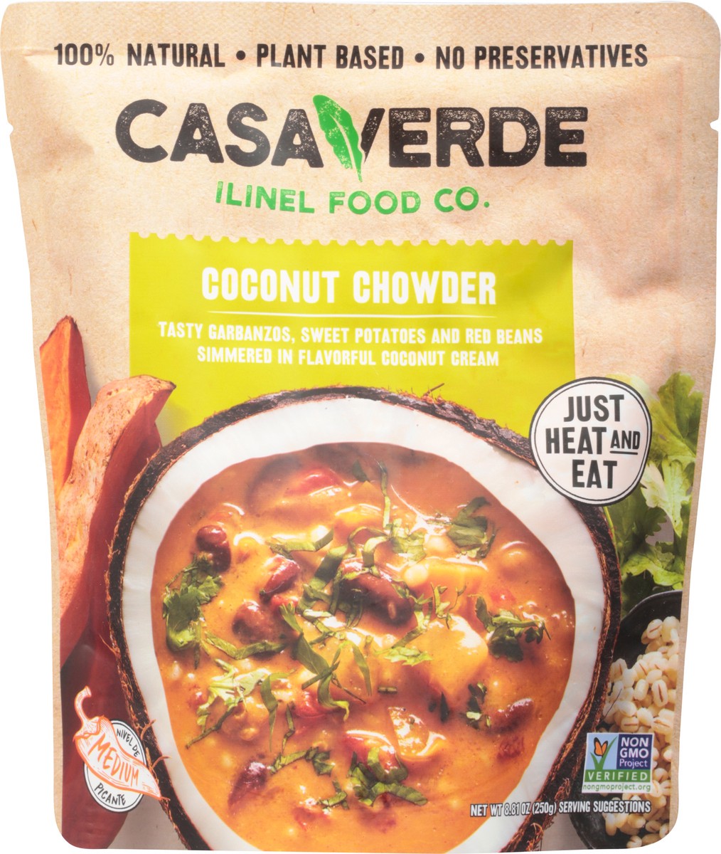 slide 9 of 14, Casa Verde Ilinel Food Co. Casa Verde Coconut Chowder - 8.81 Oz, 