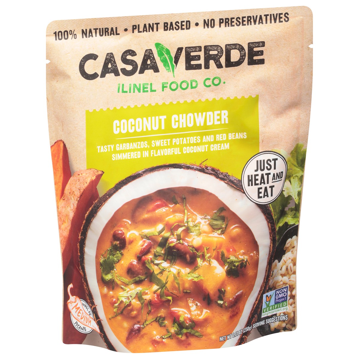 slide 2 of 14, Casa Verde Ilinel Food Co. Casa Verde Coconut Chowder - 8.81 Oz, 