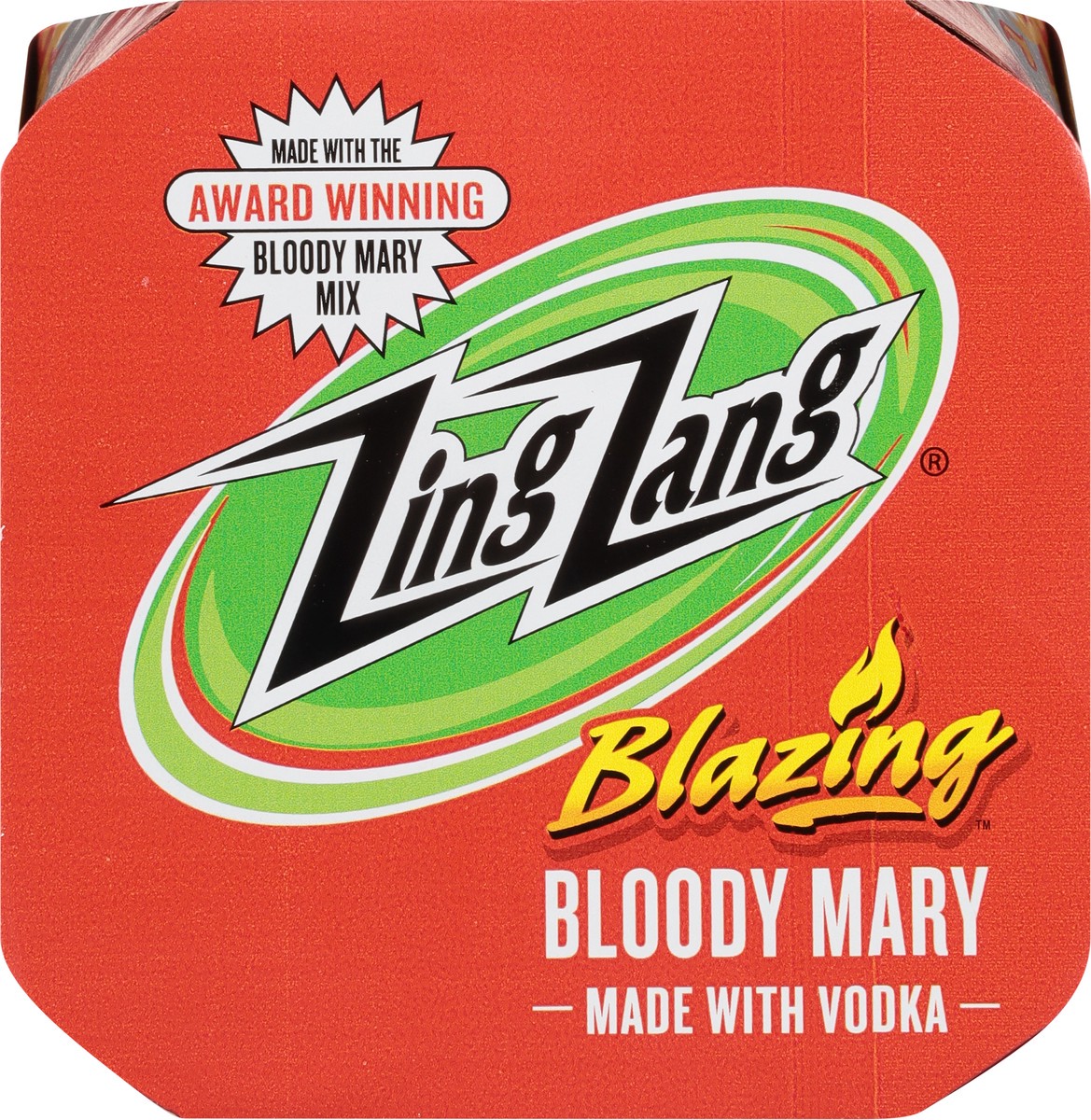 slide 4 of 9, Zing Zang Blazing Bloody Mary with Vodka 4 - 12 fl oz Cans, 4 ct; 12 oz