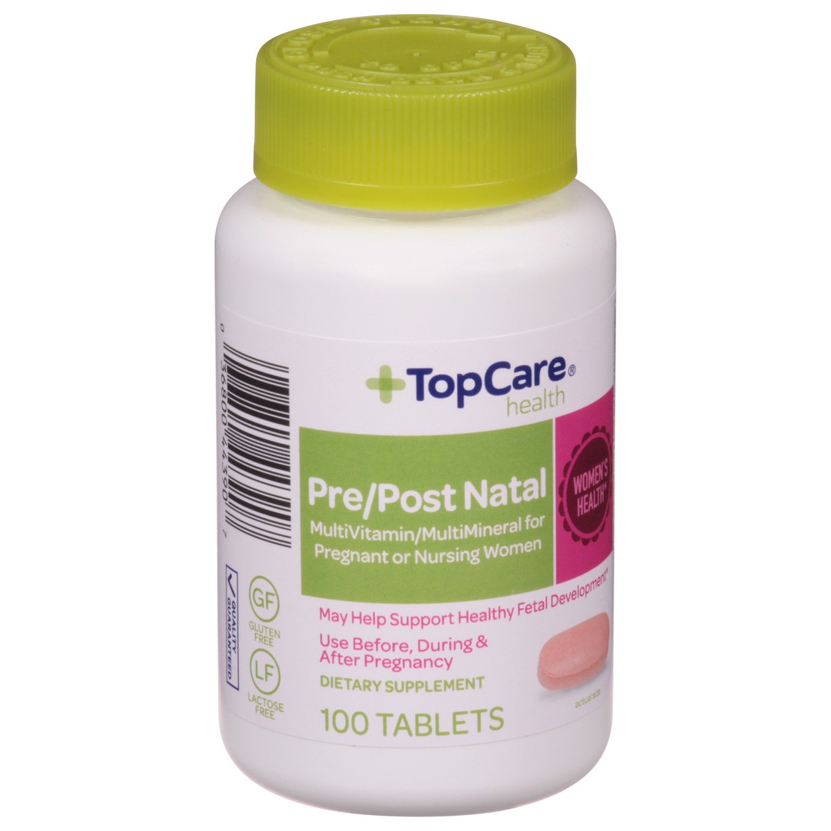 slide 9 of 9, TopCare Vitamins Prenatal, 100 ct