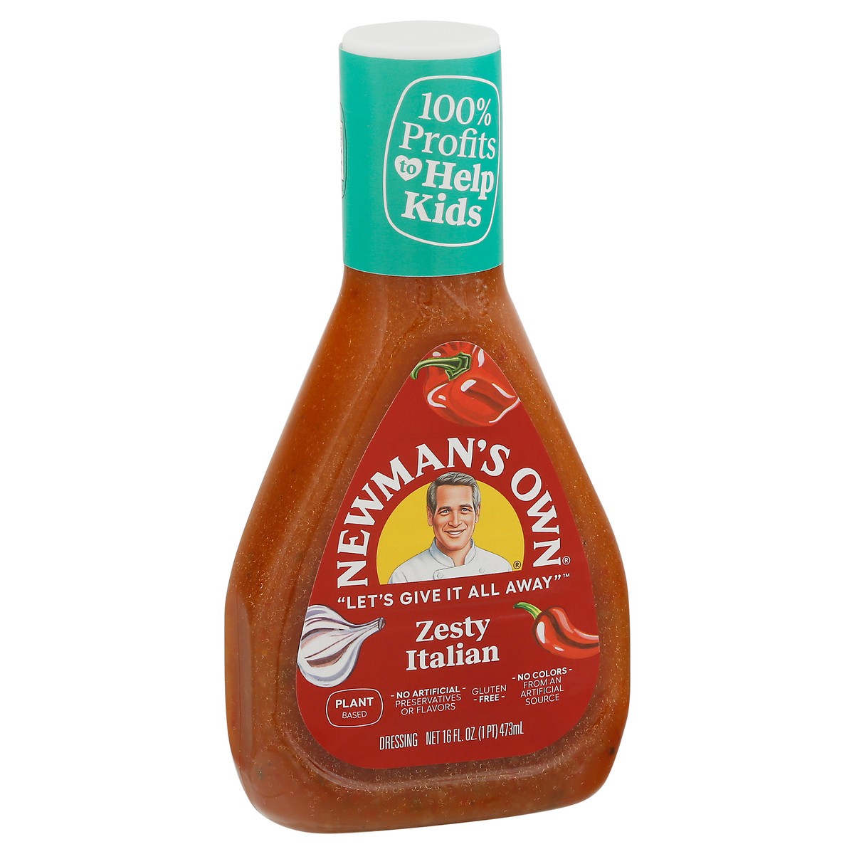 slide 2 of 9, Newman's Own Zesty Italian Dressing, 