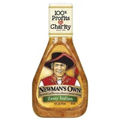 Newman's Own Zesty Italian Dressing 16 fl oz