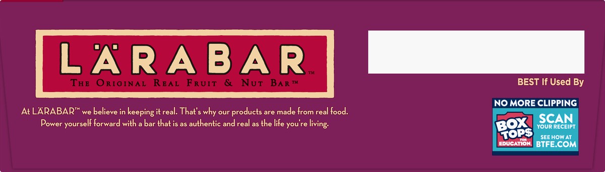 slide 7 of 9, LÄRABAR Cherry Pie, Gluten Free Vegan Fruit & Nut Bars, 1.7 oz bars, 8 ct, 8 ct