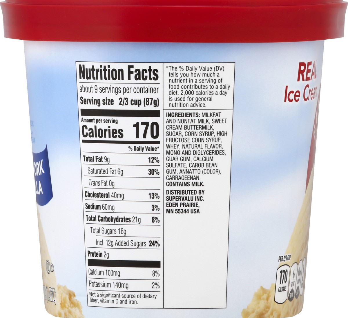 slide 6 of 7, Stone Ridge Creamery New York Vanlla Ice Cream, 48 fl oz
